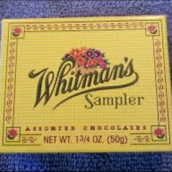 1947 Vintage Whitman's Sampler Tin Hinged Box - Picture 5 of 14